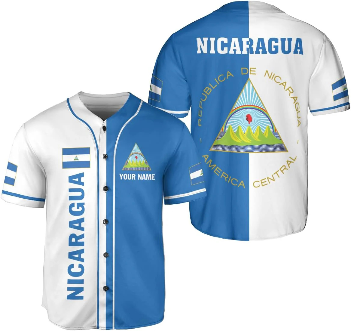 Street Fashion Name - Maglia da Baseball Personalizzata con Design