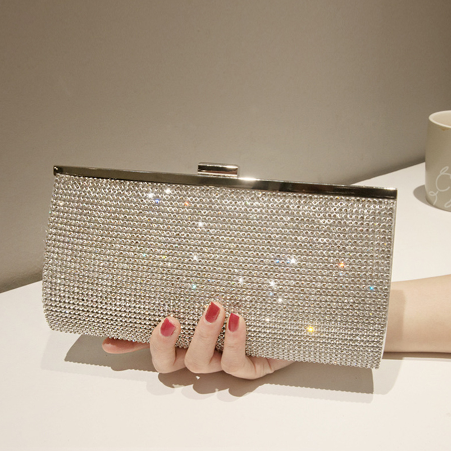 Street Fashion Photo - Borsa da sera da donna a