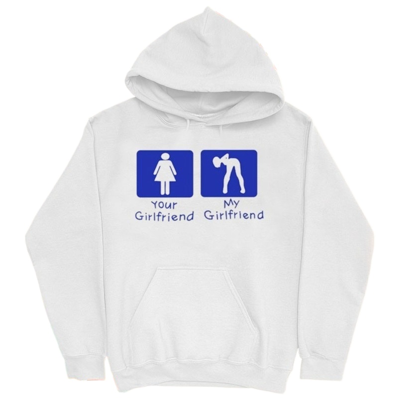 Street Fashion Vs Streetwear - Felpa con Cappuccio 'Your Girl Vs
