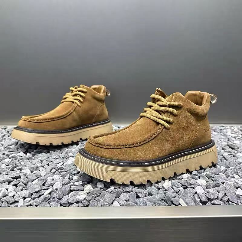 Street Fashion Walking - Autunno Inverno Uomo Stivali con plateau