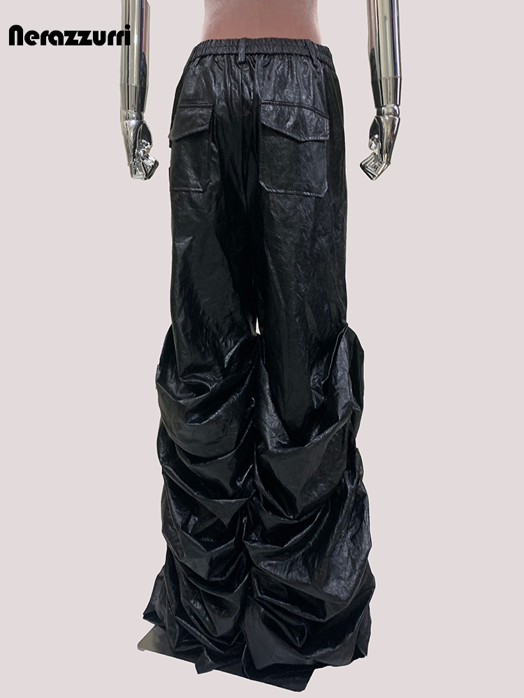 Street Fashion Baggy - Mauroicardi Autunno Lungo Baggy Nero Morbido
