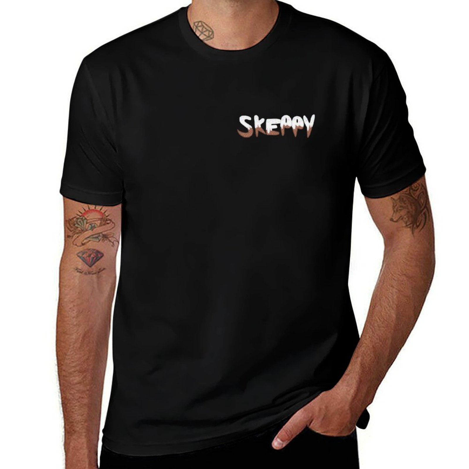 Street Fashion Name - T-shirt Skeppy (nome) gelato, moda di