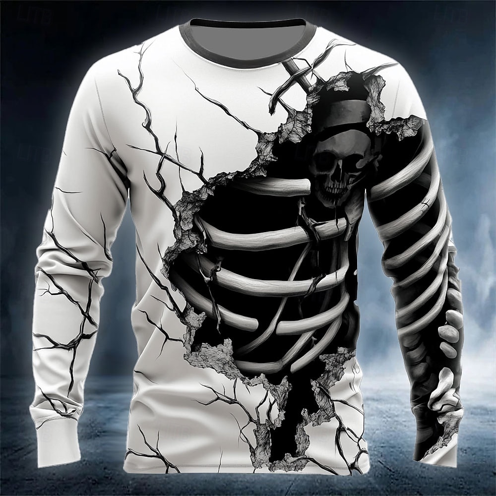 Street Fashion Hip Hop - T-shirt da uomo con stampa 3D