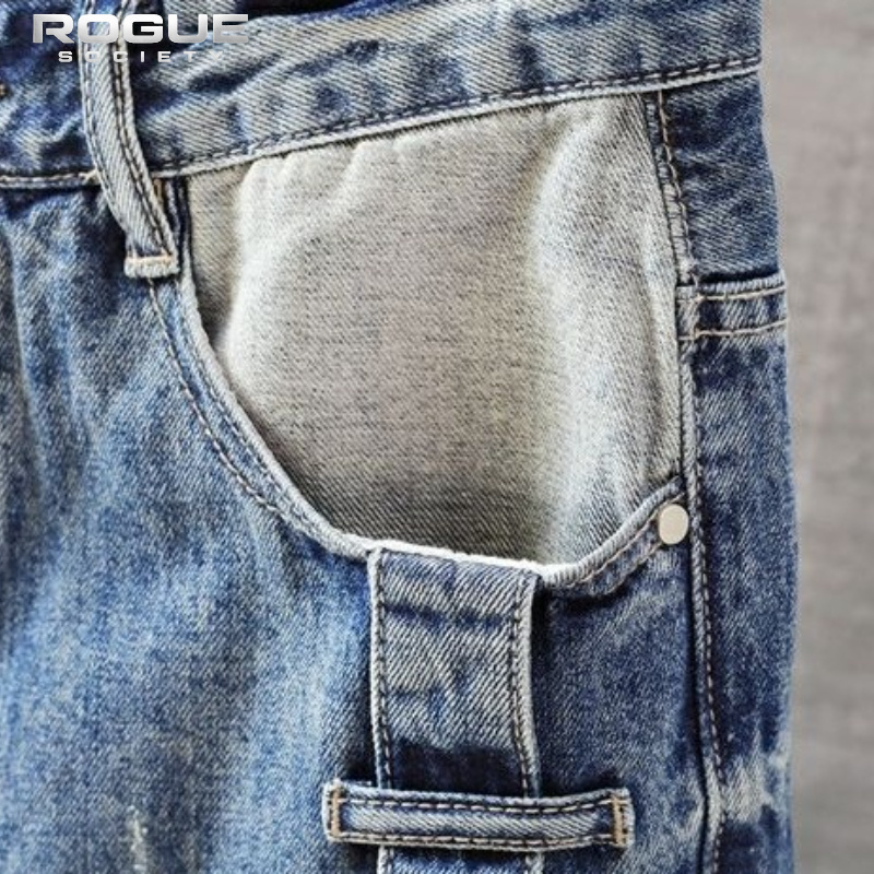 Pantaloncini di Jeans Coreani  - Street Fashion Hip Hop recensione e prezzo