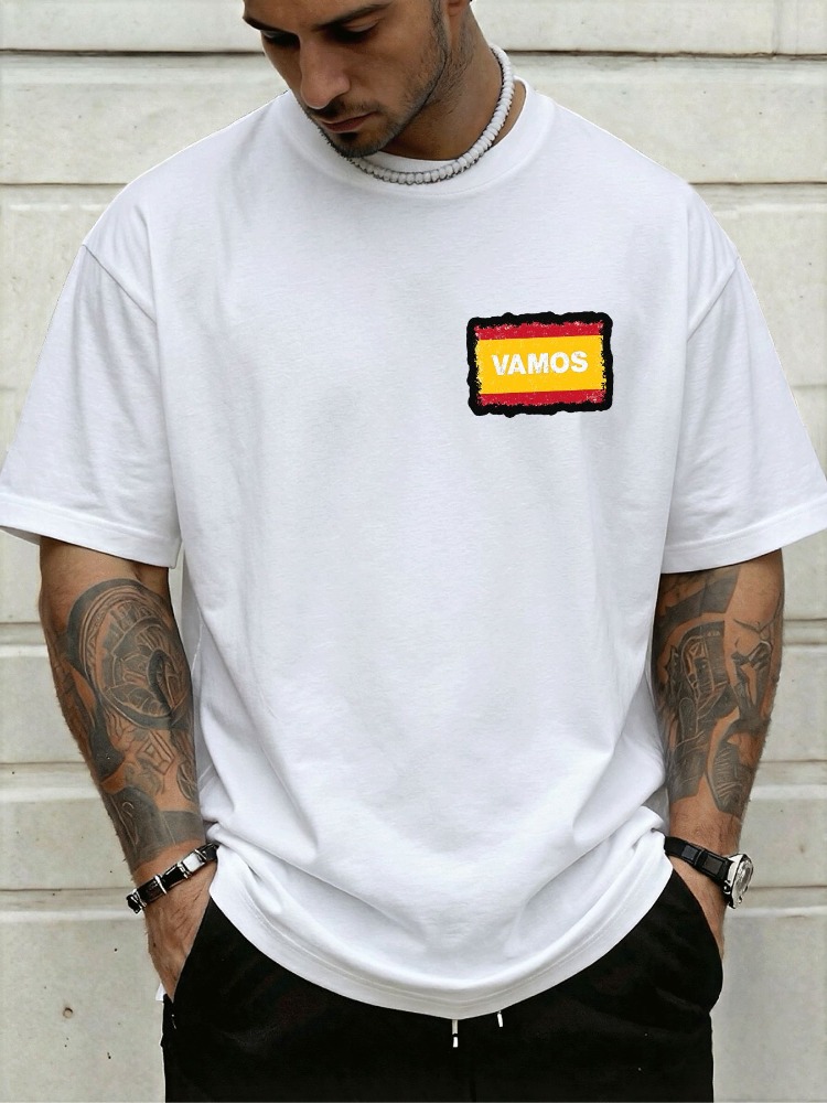 T-shirt girocollo da uomo con  - Street Fashion In Spain recensione e prezzo