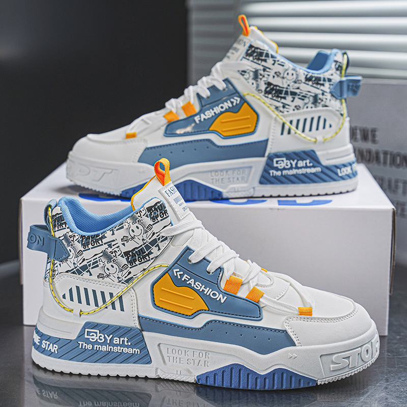 Scarpe da uomo alte alla cavig - Street Fashion Walking recensione e prezzo