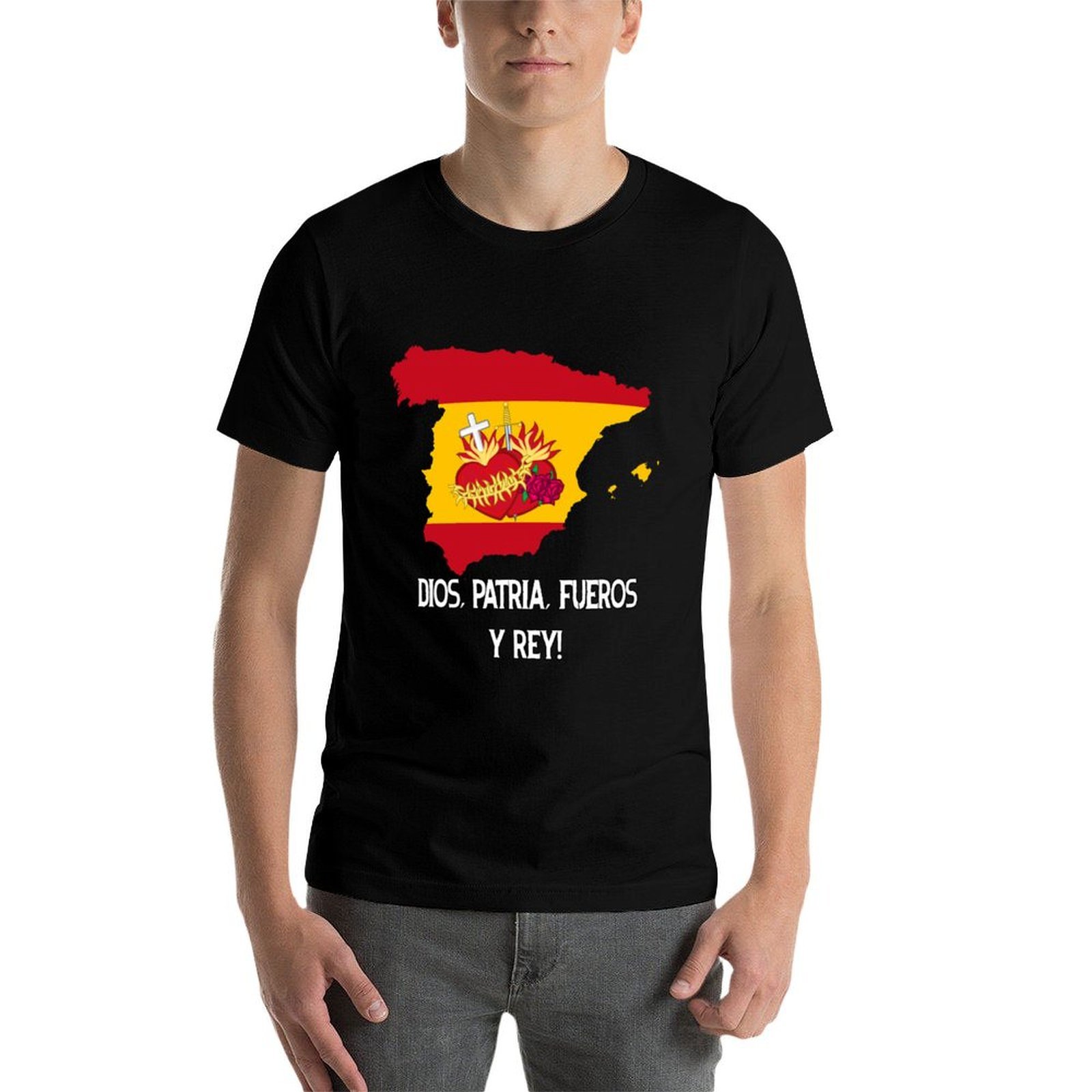 T-shirt cattolica spagnola, ma - Street Fashion In Spain recensione e prezzo