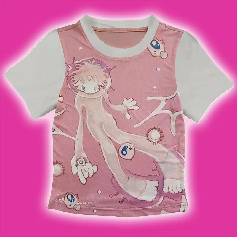 Y2K Personalità Bella T-shirt  - Street Fashion China Beautiful Girls recensione e prezzo