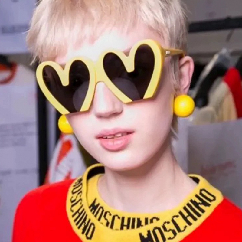 Fashion New Peach Heart occhia - Street Fashion Photo recensione e prezzo