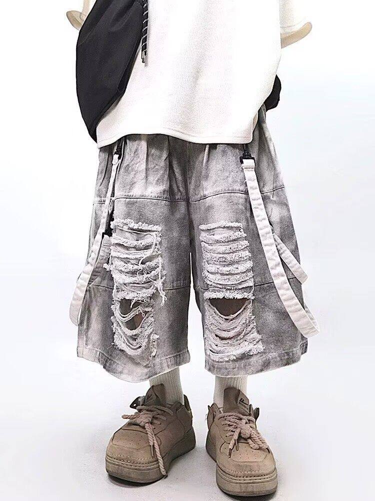 Jeans Strappati Retrò Hip-hop  - Street Fashion Hip Hop recensione e prezzo